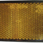 Réflecteur rectangulaire orange