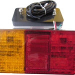 Feu arrière remorque rectangulaire LED